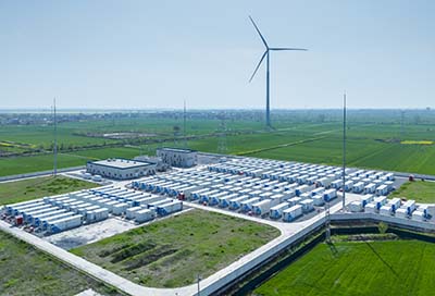 Large Scale Battery Energy Storage System Power Plant