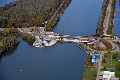 Wasserkraftwerk am Rhein
 - Iffezheim, APA/dpa