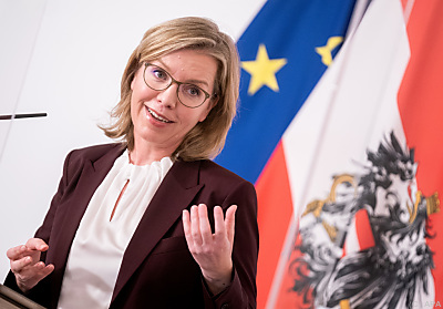 Gewessler stellte das Projekt vor
 - Wien, APA