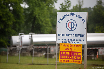 Ein Tanklager der Colonial Pipeline in North Carolina
 - Charlotte, APA/AFP
