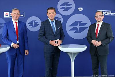 Peter Weinelt, Peter Hanke und Martin Krajcsir (v.l.nr
