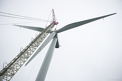 Installation einer Nordex-Turbine
 - Sainte-Lizaigne, APA/AFP