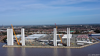 Eine Fabrik von Siemens Gamesa
 - Kingston upon Hull, APA/AFP
