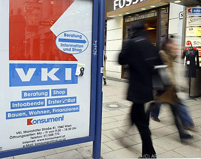 Der VKI klagt
 - Wien, APA/BARBARA GINDL