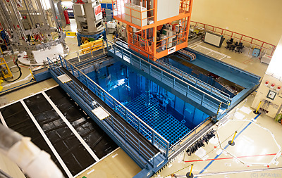Ein Brennelement-Lagerbecken: Atomkraft soll grün sein
 - Emmerthal, APA/dpa