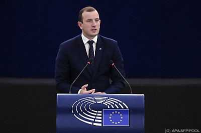 EU-Umweltkommissar Virginijus Sinkevicius
 - Strasbourg, APA/AFP/POOL