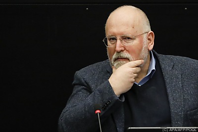 Frans Timmermans, Vizepräsident der EU-Kommission - Strasbourg, APA/AFP/POOL