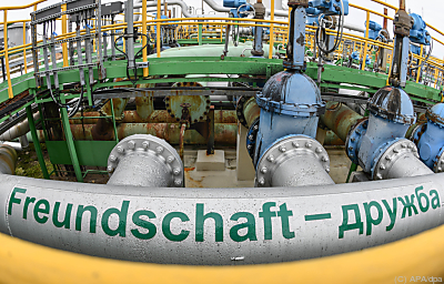Bild der "Freundschafts"-Pipeline - Schwedt, APA/dpa