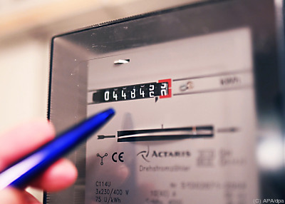 Bei Strom und Gas lässt sich derzeit kaum sparen - Karlsruhe, APA/dpa