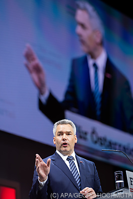 Bundeskanzler Karl Nehammer - Graz, APA/GEORG HOCHMUTH