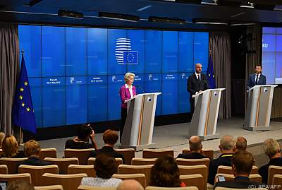 Die EU einigte sich auf ein sechstes Sanktionspaket gegen Russland - Brussels, APA/AFP