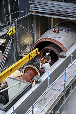 Arbeiter bei der Wartung - Salzburg, APA/JASMIN WALTER