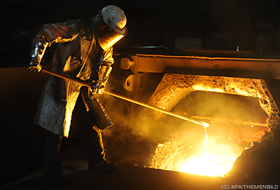 Symbolbild Stahlproduktion – Linz, APA/THEMENBILD Symbolbild Stahlproduktion - Linz, APA/THEMENBILD