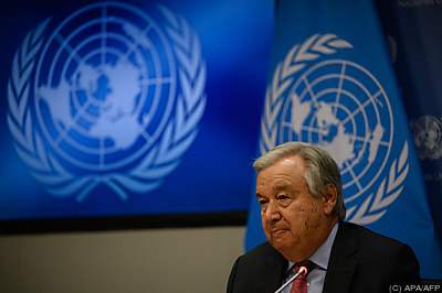Guterres hat einen Krisenstab zum Thema einberufen - New York, APA/AFP