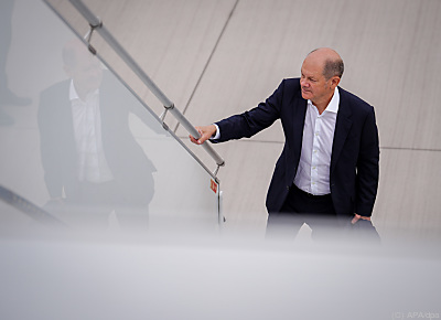 Deutschlands Bundeskanzler Olaf Scholz – Schönefeld, APA/dpa Deutschlands Bundeskanzler Olaf Scholz - Schönefeld, APA/dpa