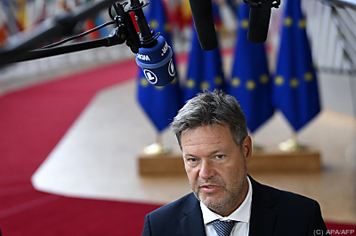 Deutschlands Wirtschaftsminister Robert Habeck – Brussels, APA/AFP Deutschlands Wirtschaftsminister Robert Habeck - Brussels, APA/AFP
