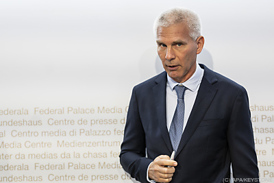 Matthias Braun, Chef der Nationalen Genossenschaft für die Lagerung radioaktiver Abfälle – Bern, APA/KEYSTONE Matthias Braun, Chef der Nationalen Genossenschaft für die Lagerung radioaktiver Abfälle - Bern, APA/KEYSTONE