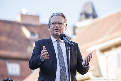 Steiermarks Landeshauptmann Christopher Drexler - Graz, APA/ERWIN SCHERIAU