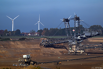 Produktion der klimaschädlichen Kohle wird deutlich steigen - Jüchen, APA/dpa