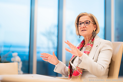 Niederösterreichs Landeshauptfrau Johanna Mikl-Leitner - St