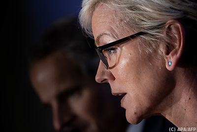 US-Energieministerin Jennifer Granholm wird den Durchbruch vorstellem - Washington, APA/AFP