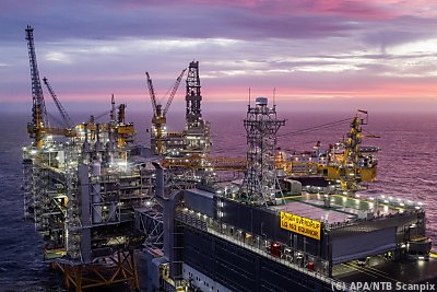 Plattform im Johan Sverdrup-Feld - Stavanger, APA/NTB Scanpix