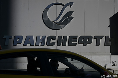 Logo des Pipeline-Betreibers Transneft - Moscow, APA/AFP