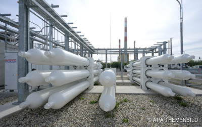 Wasserstoffspeicher einer Erzeugungsanlage in Wien
 - Wien, APA/THEMENBILD