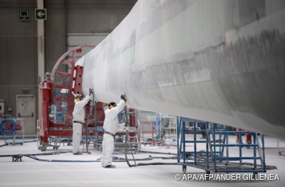 Nordex-Rotorblatt
 - Lumbier, APA/AFP/ANDER GILLENEA