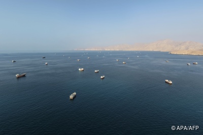 Die Straße von Hormuz
 - Khasab, APA/AFP
