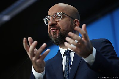EU-Ratspräsident Charles Michel
 - Brussels, APA/AFP/POOL