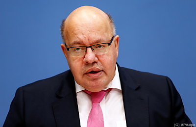 Deutschlands Wirtschaftsminister Peter Altmaier
 - Berlin, APA/dpa