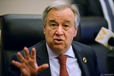 UN-Generalsekretär Antonio Guterres
 - Addis Ababa, APA/AFP
