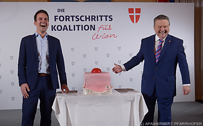 Ludwig mit Wiederkehr
 - Wien, APA/HERBERT PFARRHOFER