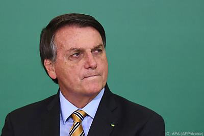 Starkes Zeichen von Brasiliens Präsident Bolsonaro
– BrasÌlia, APA (AFP/Archiv) Starkes Zeichen von Brasiliens Präsident Bolsonaro
- BrasÌlia, APA (AFP/Archiv)