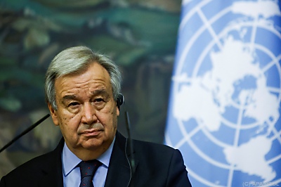 UN-Generalsekretär Antonio Guterres
 - Moscow, APA/POOL