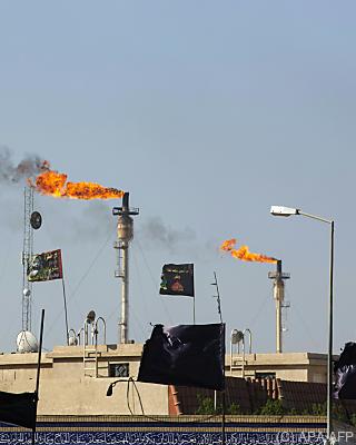 Gas wird abgefackelt - Basra, APA/AFP