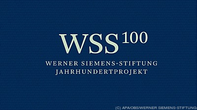 Ideen für das Jahrhundertprojekt gesucht - ---, APA/OBS/WERNER SIEMENS-STIFTUNG