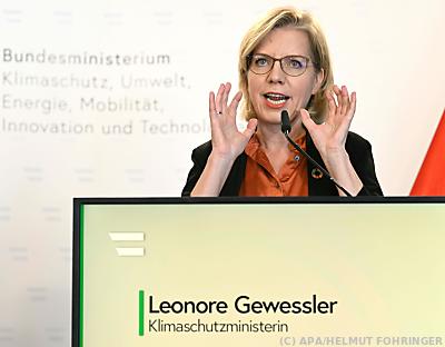Klimaschutzministerin Leonore Gewessler – Wien, APA/HELMUT FOHRINGER Klimaschutzministerin Leonore Gewessler - Wien, APA/HELMUT FOHRINGER