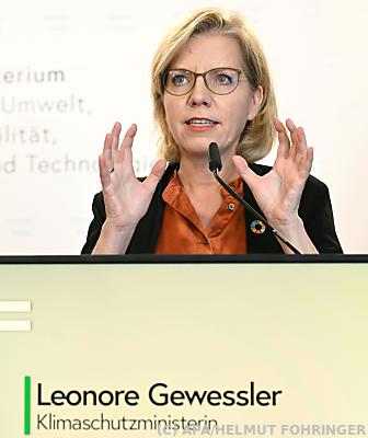 Gewesslers Zuversicht hält sich in Grenzen - Wien, APA/HELMUT FOHRINGER