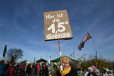 1,5-Gad-Ziel im Pariser Klimaabkommen festgelegt – Lützerath, APA/AFP 1,5-Gad-Ziel im Pariser Klimaabkommen festgelegt - Lützerath, APA/AFP
