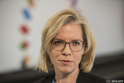 Klimaschutzministerin Leonore Gewessler - Prague, APA/AFP