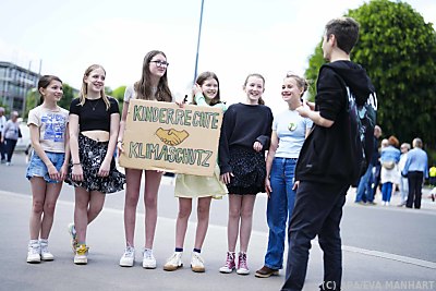 Experten und "Fridays For Future" rufen in Wien zu Demo auf - Wien, APA/EVA MANHART