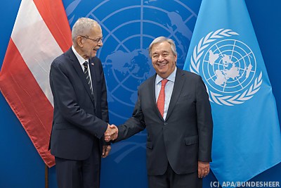 Van der Bellen trifft António Guterres
 - New York, APA/BUNDESHEER