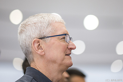 Apple-Chef Tim Cook
 - Cupertino, APA/AFP