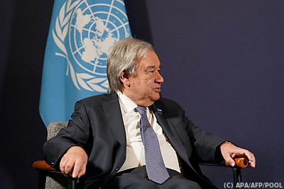 Guterres: „Rennen gegen die Zeit“
– Bletchley, APA/AFP/POOL Guterres: "Rennen gegen die Zeit"
- Bletchley, APA/AFP/POOL