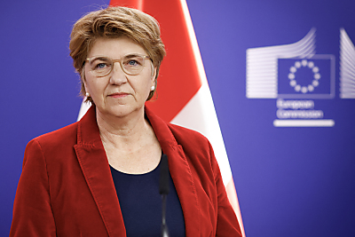 Schweizer Bundespräsidentin Amherd zeigte sich überrascht (Archiv)
– Brussels, APA/AFP Schweizer Bundespräsidentin Amherd zeigte sich überrascht (Archiv)
- Brussels, APA/AFP