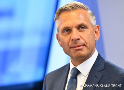 Wirtschaftsminister Wolfgang Hattmannsdorfer
 - Wien, APA/HANS KLAUS TECHT