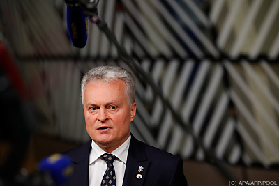 Litauens Präsident Gitanas Nauseda
– Brussels, APA/AFP/POOL Litauens Präsident Gitanas Nauseda
- Brussels, APA/AFP/POOL