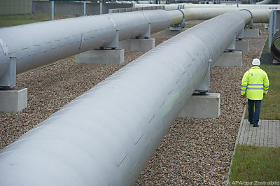 Eine Gaspipeline in Deutschland - Lubmin, APA/dpa-Zentralbild